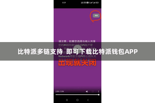 比特派多链支持  即可下载比特派钱包APP