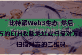 比特派Web3生态  然后输入对方的ETH收款地址或扫描对方的二维码