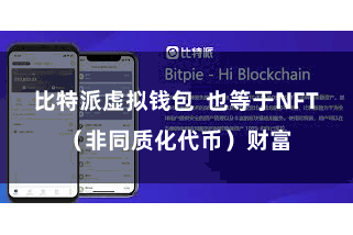 比特派虚拟钱包  也等于NFT（非同质化代币）财富