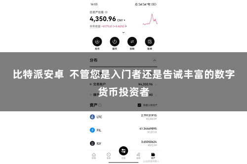 比特派安卓  不管您是入门者还是告诫丰富的数字货币投资者