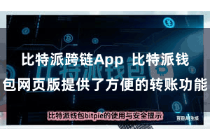比特派跨链App  比特派钱包网页版提供了方便的转账功能