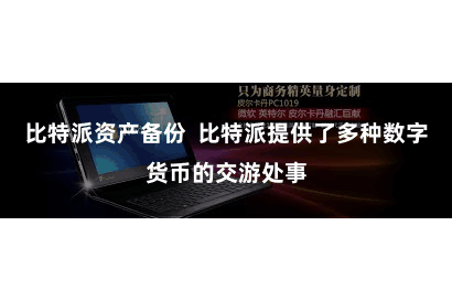 比特派资产备份  比特派提供了多种数字货币的交游处事