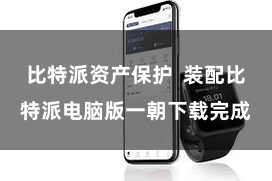 比特派资产保护  装配比特派电脑版一朝下载完成