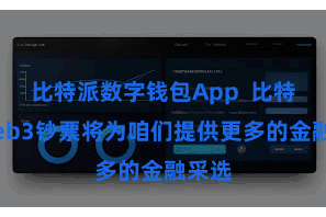 比特派数字钱包App  比特派Web3钞票将为咱们提供更多的金融采选