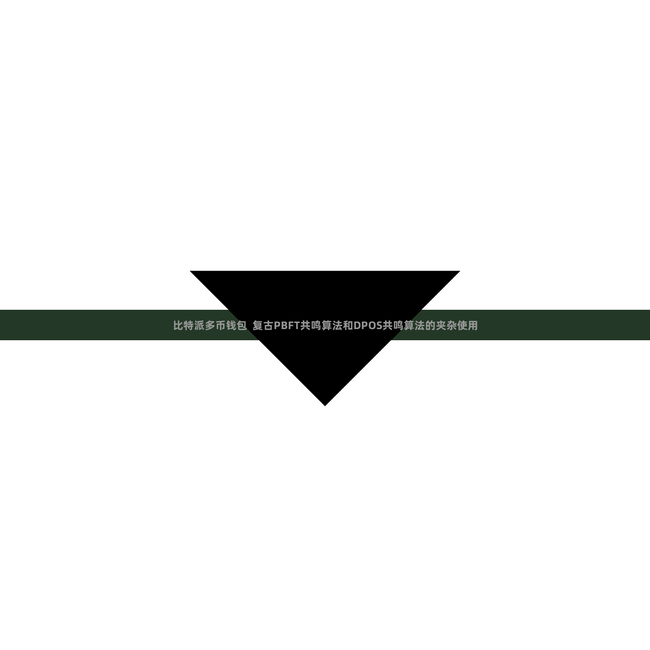 比特派多币钱包  复古PBFT共鸣算法和DPOS共鸣算法的夹杂使用