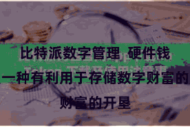 比特派数字管理  硬件钱包是一种有利用于存储数字财富的开垦